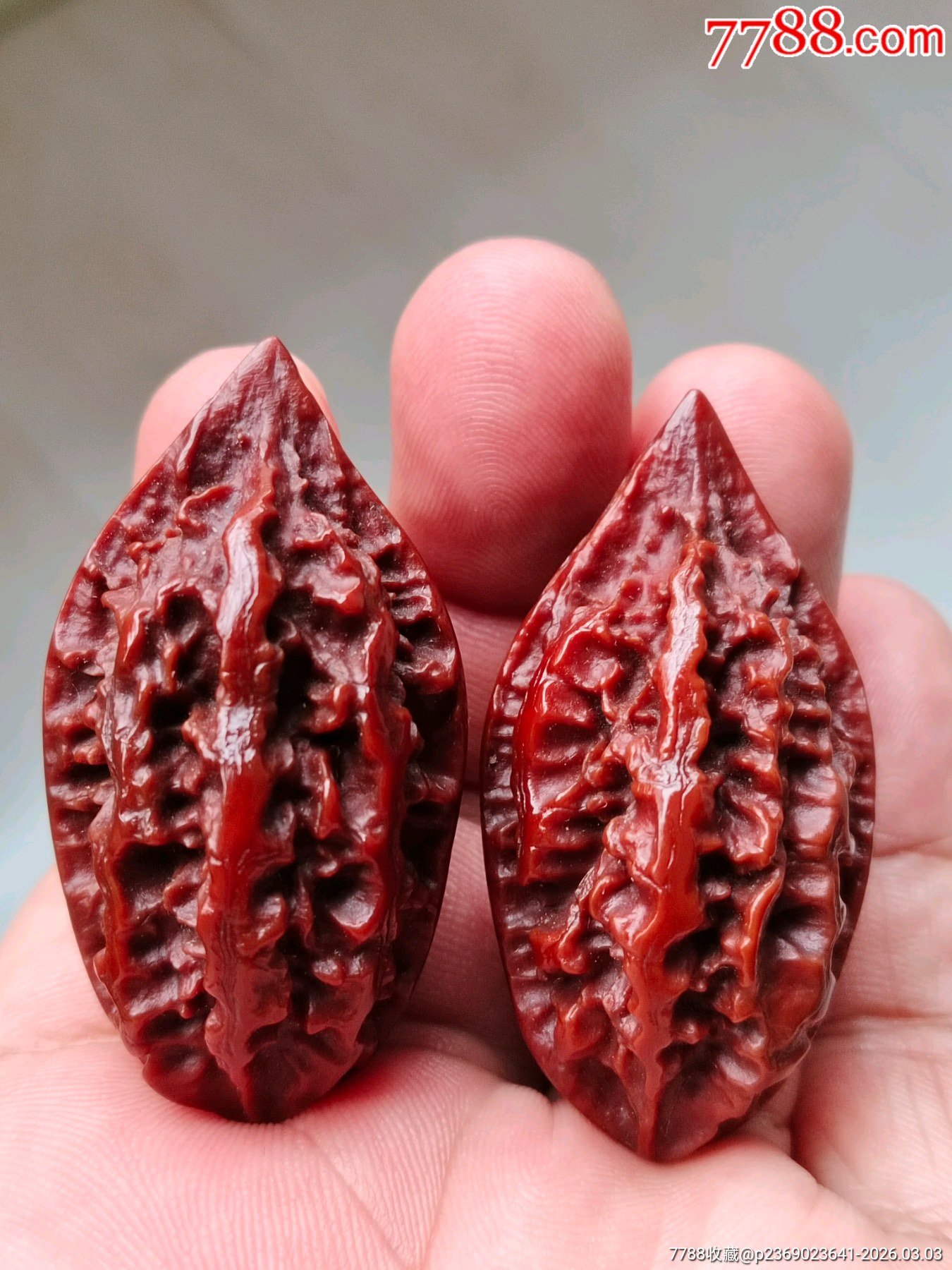 74136山东吴先生文玩核桃