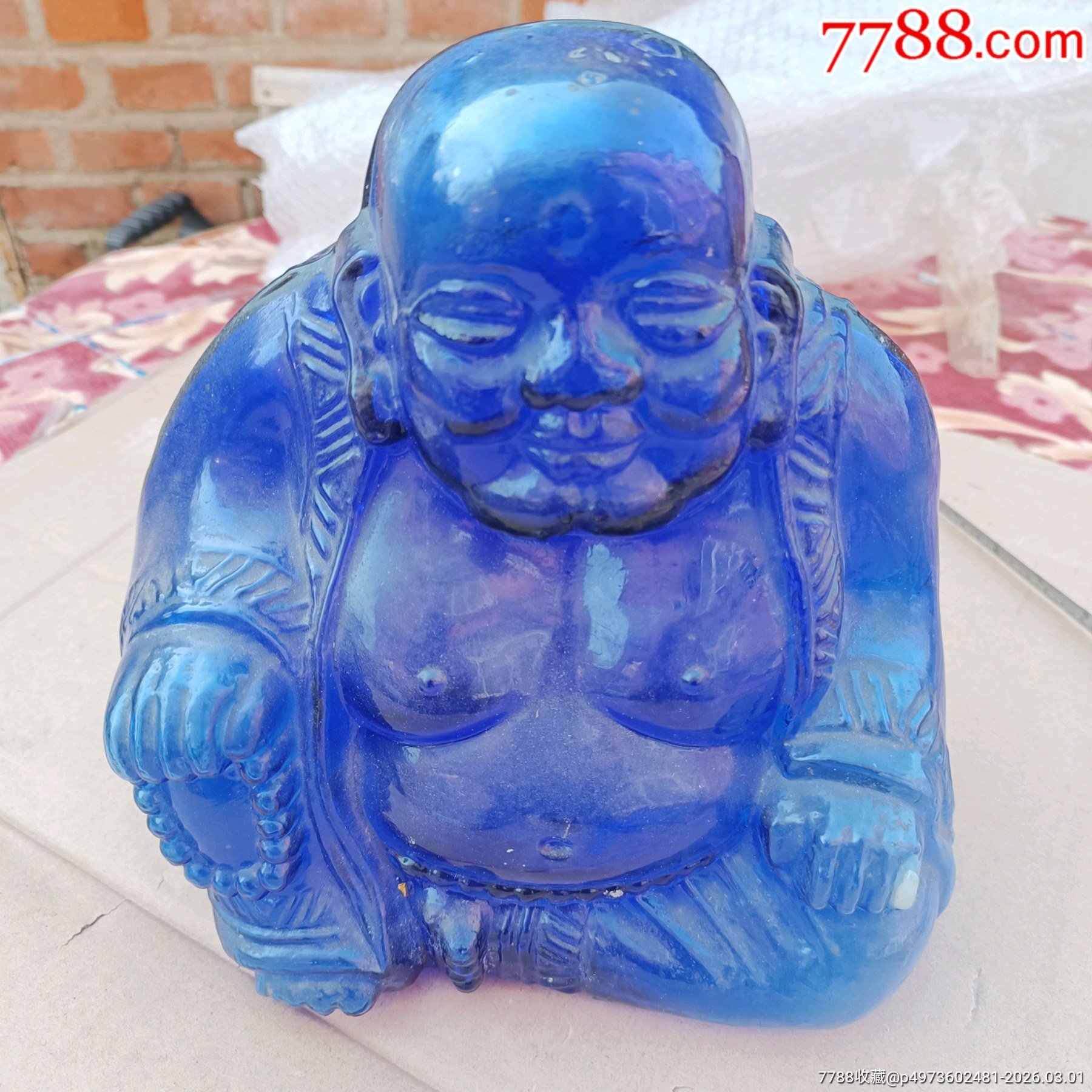 19652湖北孙先生琉璃像