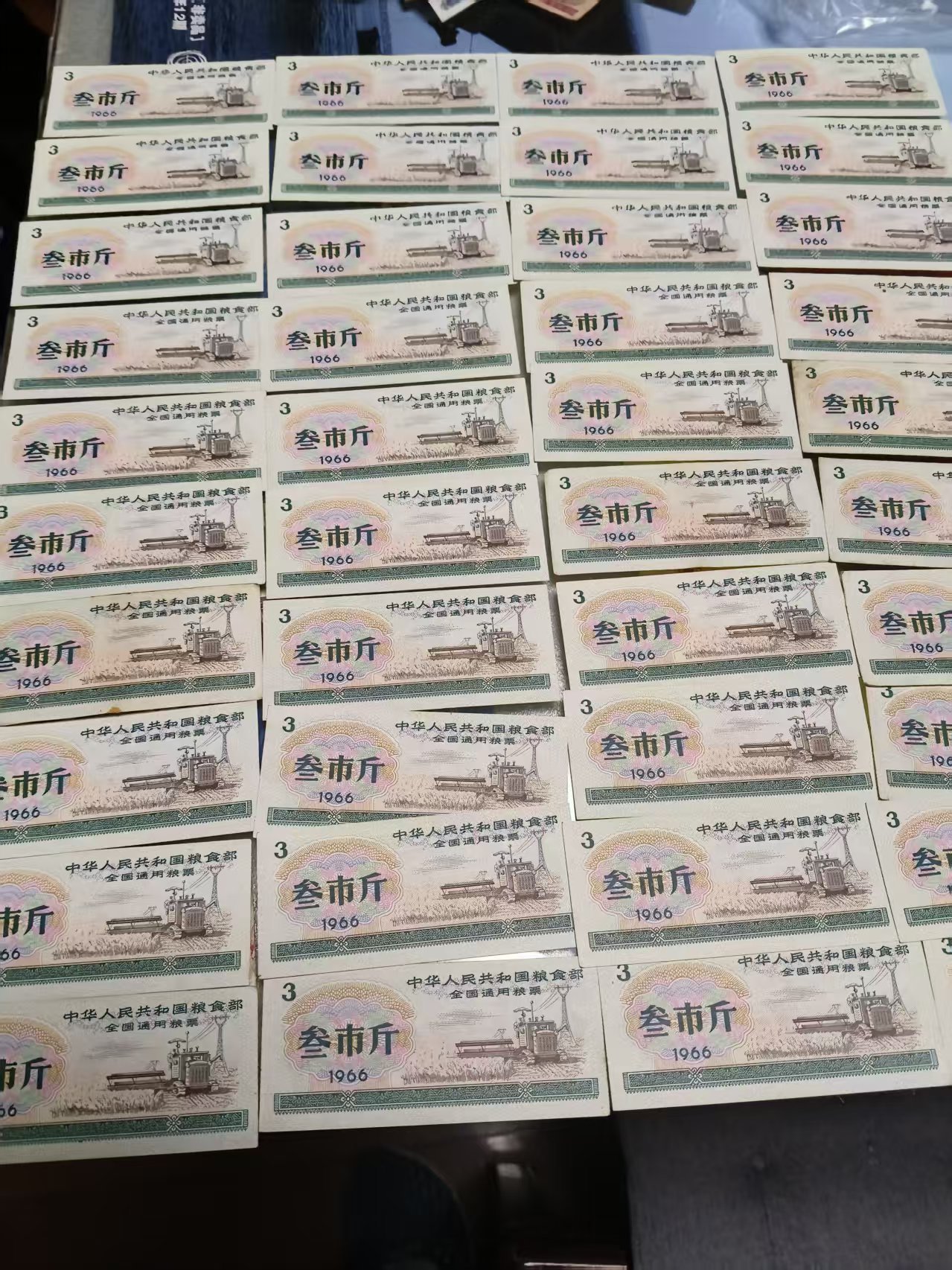 100135王金美粮票