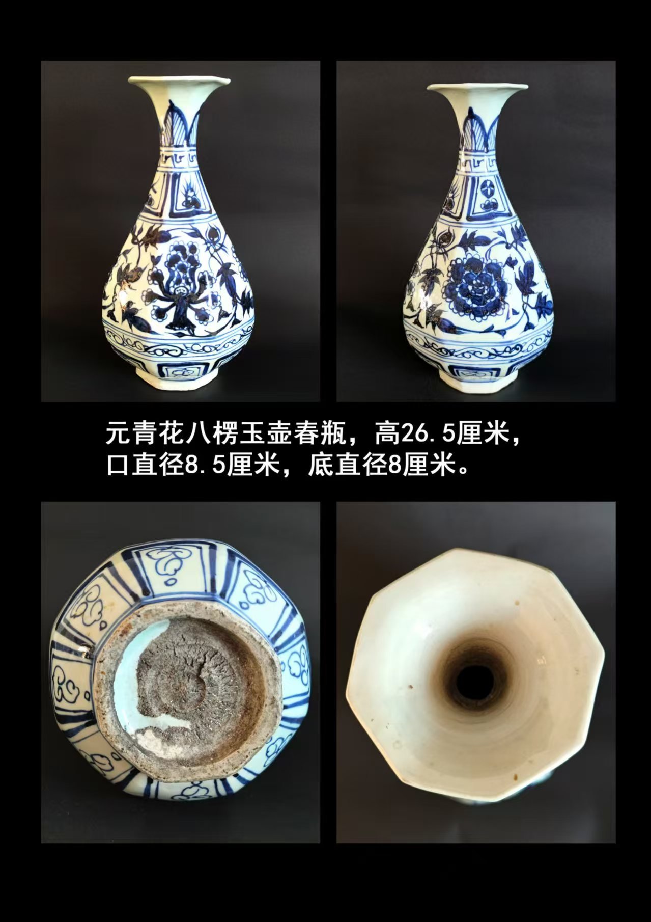 120143卢绍龙玉壶春瓶