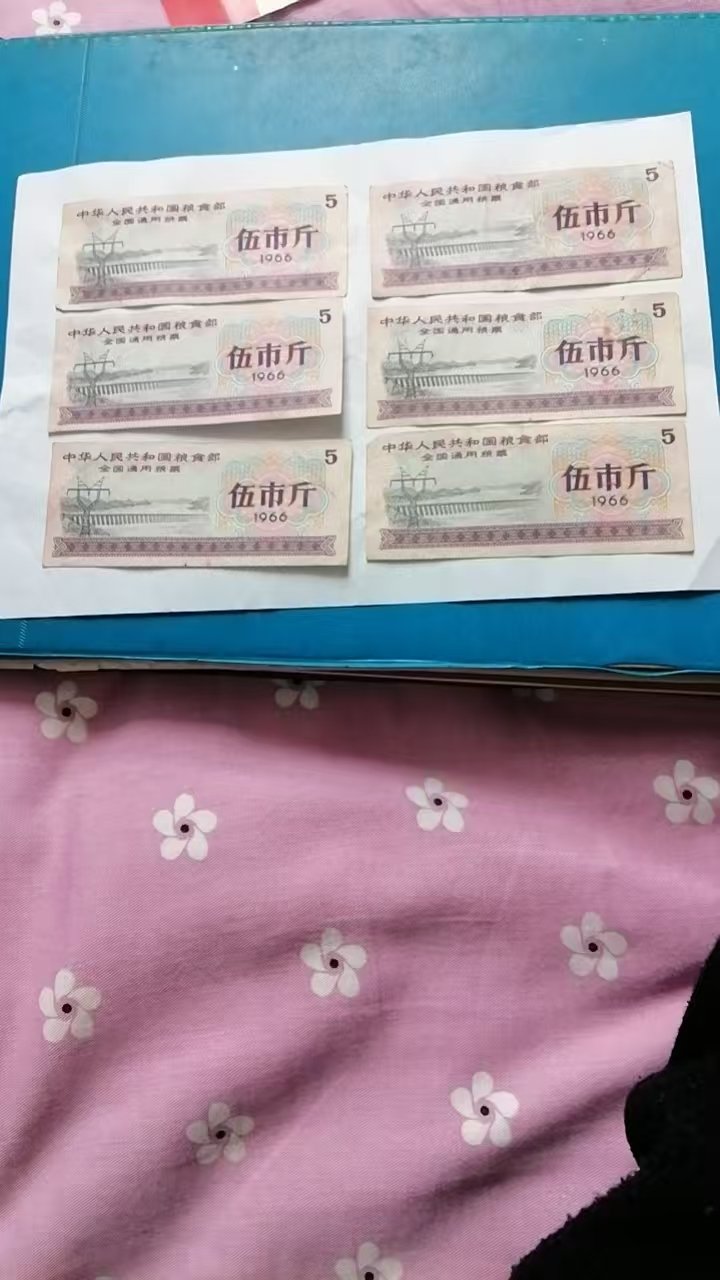 120163安文秀粮票